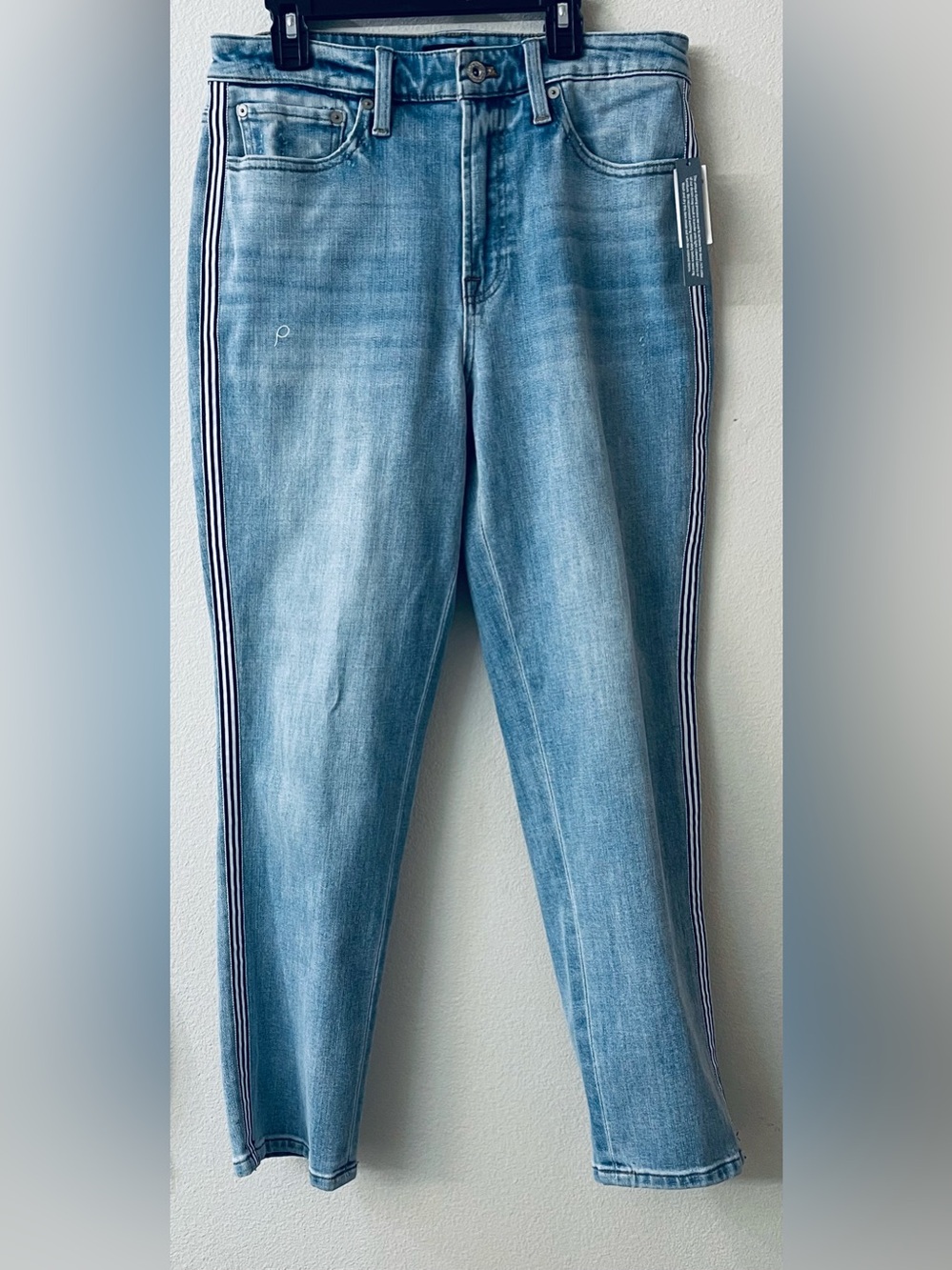 Talbots Light Blue Side-Stripe Women’s Jeans